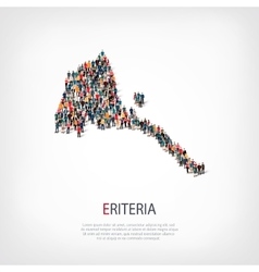 People Map Country Eritrea