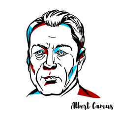 Albert Camus Portrait