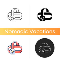 Travel Headlamp Icon