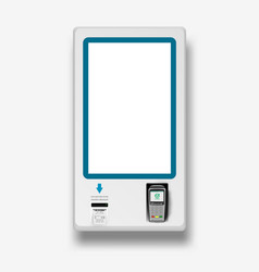 Automatic Self Order And Pay Pos Mockup