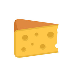 Cheese Kind Icon Flat Style