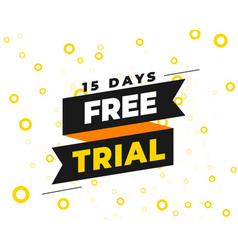 Ribbon Style Free 15 Days Trial Offer Background