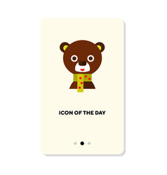 Toy Bear Flat Icon