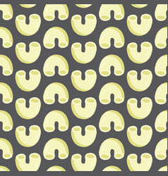 Elbow Macaroni Pasta Seamless Pattern