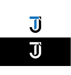 Tj And Jt Logo Icon Monogram Design