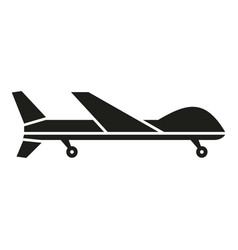 Military Drone Icon Simple Ai Spy Video