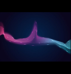 Abstract Background With Colour Waves