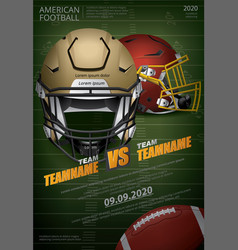 American Football Poster