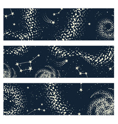 Stars Univers Abstract Banners