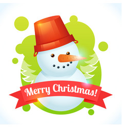 Christmas Snowman Card