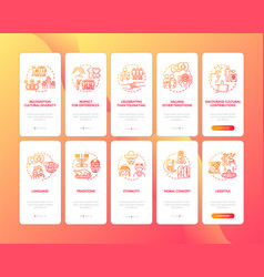 Multi Cultural Unity Onboarding Mobile App Page