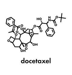 Docetaxel Cancer Chemotherapy Drug Molecule