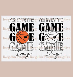 Game Day Basketball Clipart