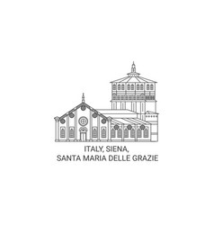 Italy Siena Santa Maria Delle Grazie Travel