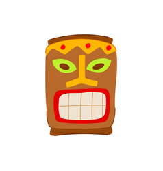 Africa Tribal Mask Cartoon