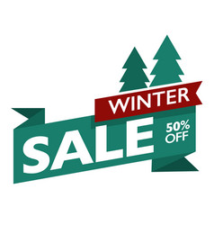 Winter Sale Poster Banner Sign