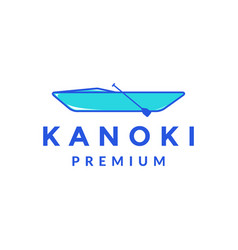 Abstract Kano Boat Logo Symbol Icon Graphic