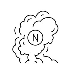 Smoke Nicotine Tobacco Line Icon