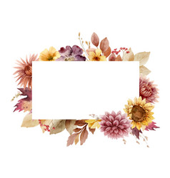 Autumn Floral Clipart Fall