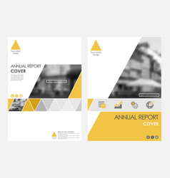 Yellow Infographic Cover Design Template