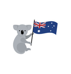 Koala Australia Flag Animal Icon