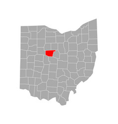 Map Marion In Ohio