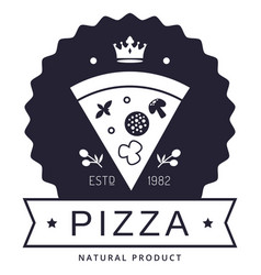 Pizza Hipster Logo