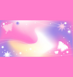 Y2k Pink Neon Kawaii Background