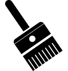 Paint Brush Flat Icon Isolated Paintbrush Symbol