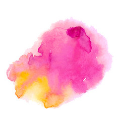 Abstract Liquid Watercolor Pink Stain