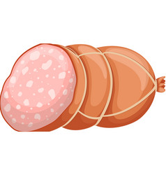 Mortadella Salami Cartoon