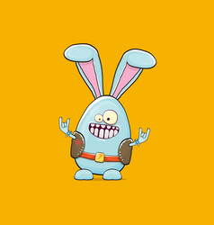 Easter Bunny Badass And Funny Cartoon Character