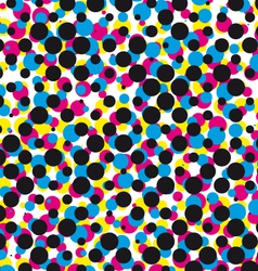 Cmyk Halftone Dot Pattern