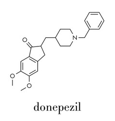 Donepezil Alzheimers Disease Drug Molecule