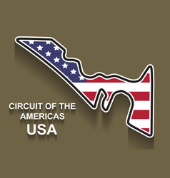 United States America Usa Grand Prix Race