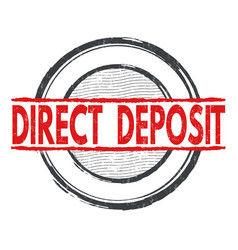 Direct Deposit Stamp