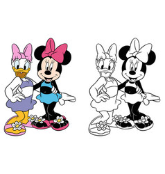 Mickey Mouse And Friends Minnie Summer Daisy Duc