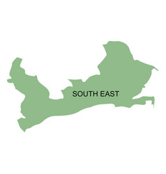 South East District Map