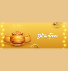 Indian Festival Happy Dhanteras Premium Wallpaper