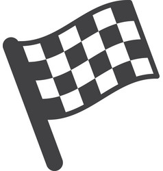 Racing Flags In Minimal Style