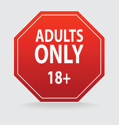 Adults Content Only Age Restriction 18 Plus Years