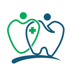 Dental Care Family Logo Icon Brand Identity