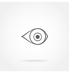 Abstract eye icon Royalty Free Vector Image - VectorStock