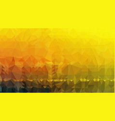 Low Poly Abstract Colorful Background With Yellow