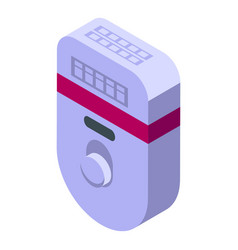 Skin Epilator Icon Isometric Laser Care