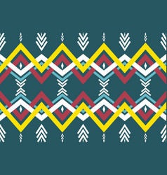 Ethnic Geometric Fabric Pattern