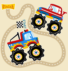 Monster Truck Cartoon