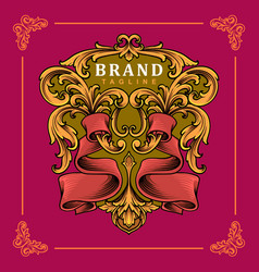 Elegant Vintage Brand Label