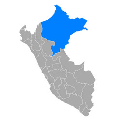 Map Loreto In Peru