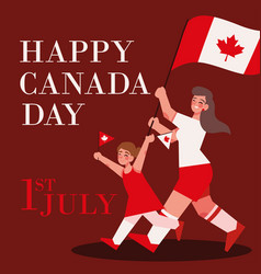 Happy Canada Day 1 July Card